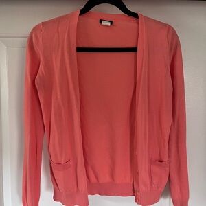 J. Crew Vibrant Pink Women's Cardigan